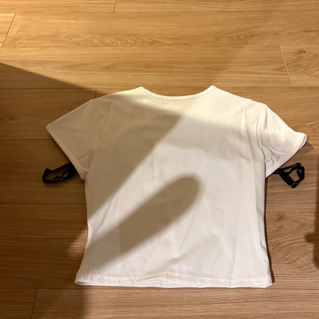 トップス S logo belt tops theredthread