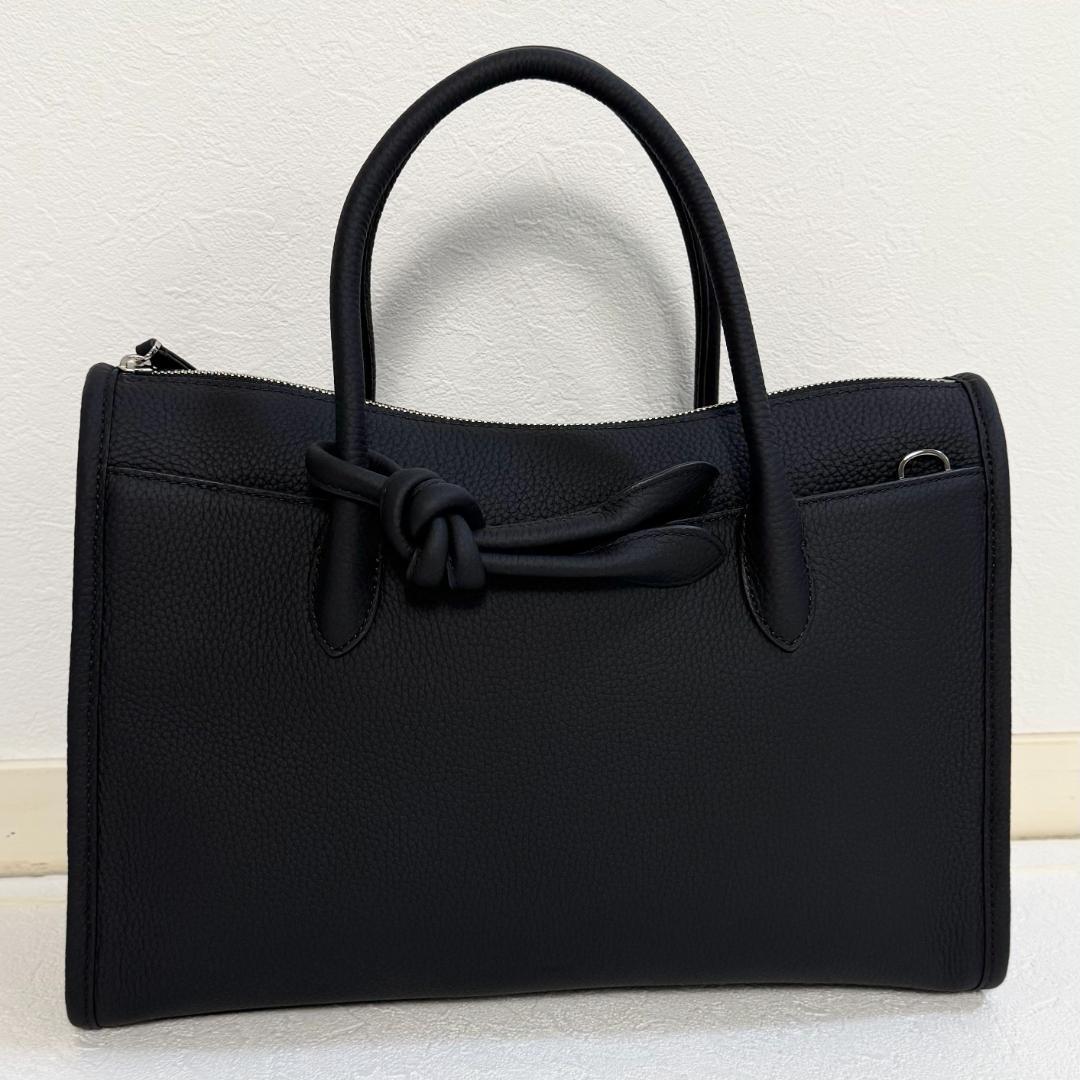 25SS新作　未使用　VASIC QUILL Mini トートバッグ　黒