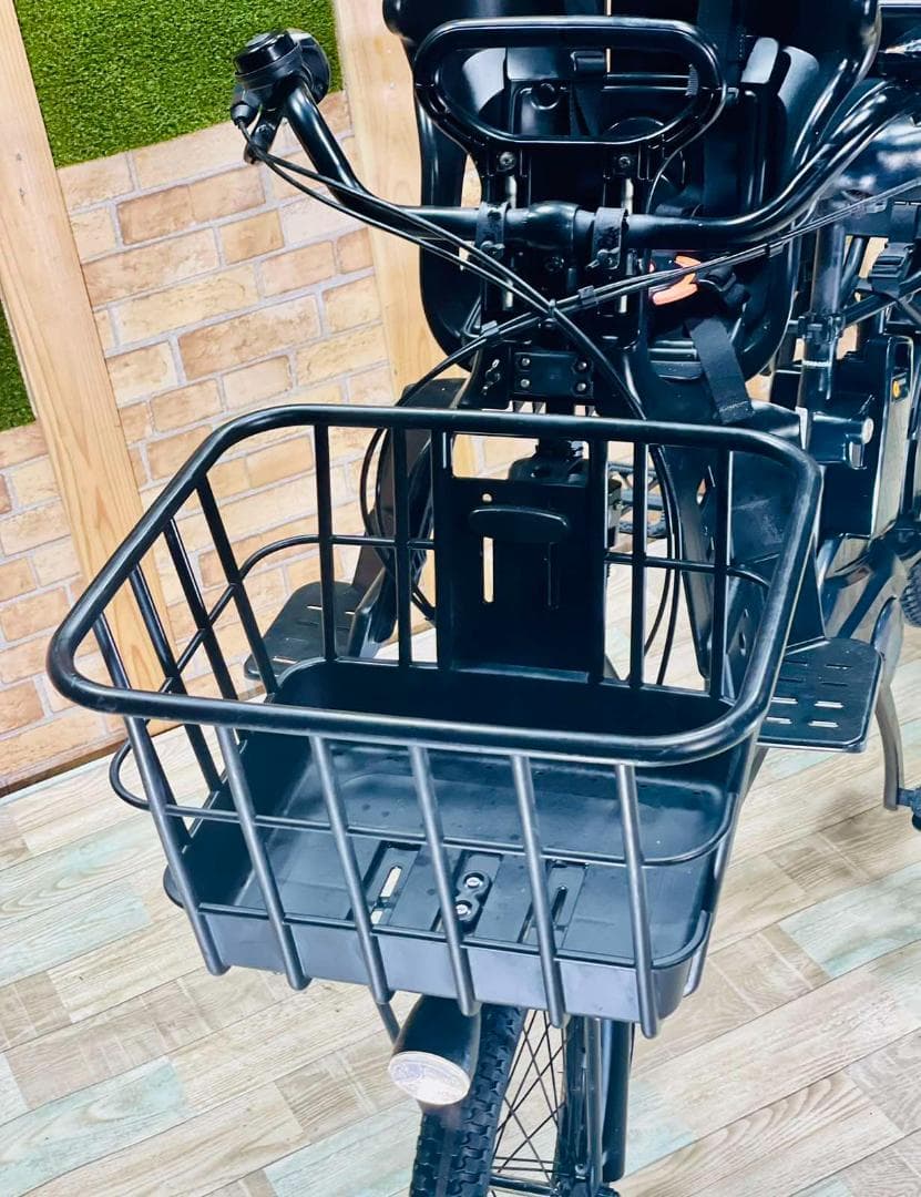 2019 王様 ブラック ギュットアニーズ子供乗せ電動アシスト自転車 H1256