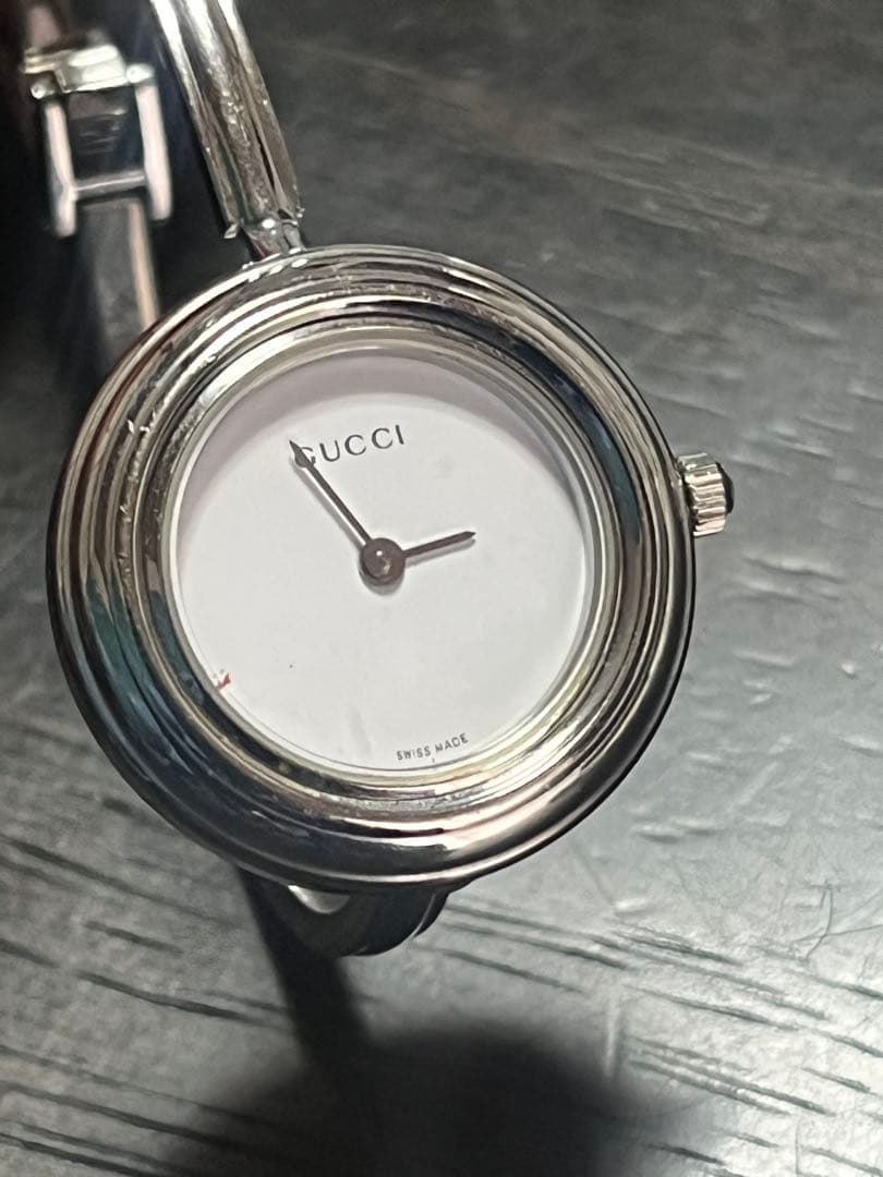 GUCCI グッチ チェンジベゼル 11/12.2L レディース クオーツ