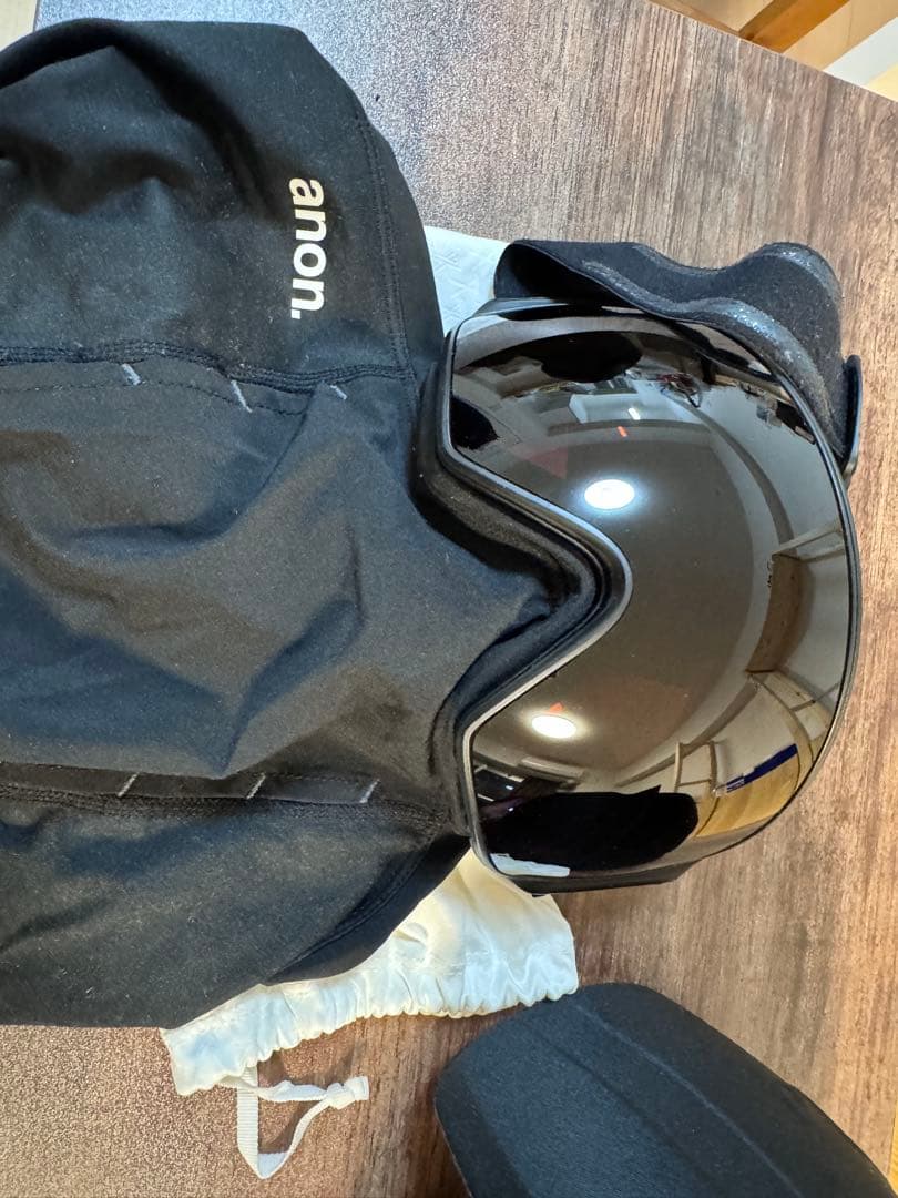 anon. フレームレスゴーグル ブルー/ブラック