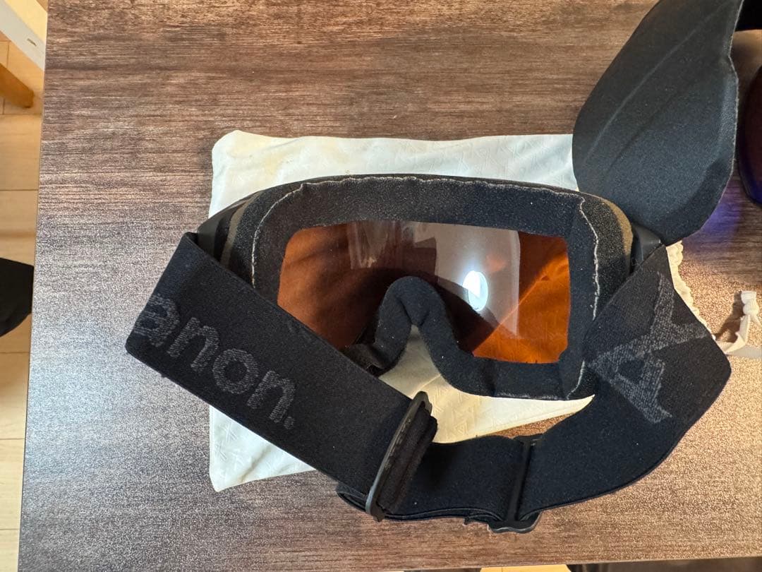 anon. フレームレスゴーグル ブルー/ブラック