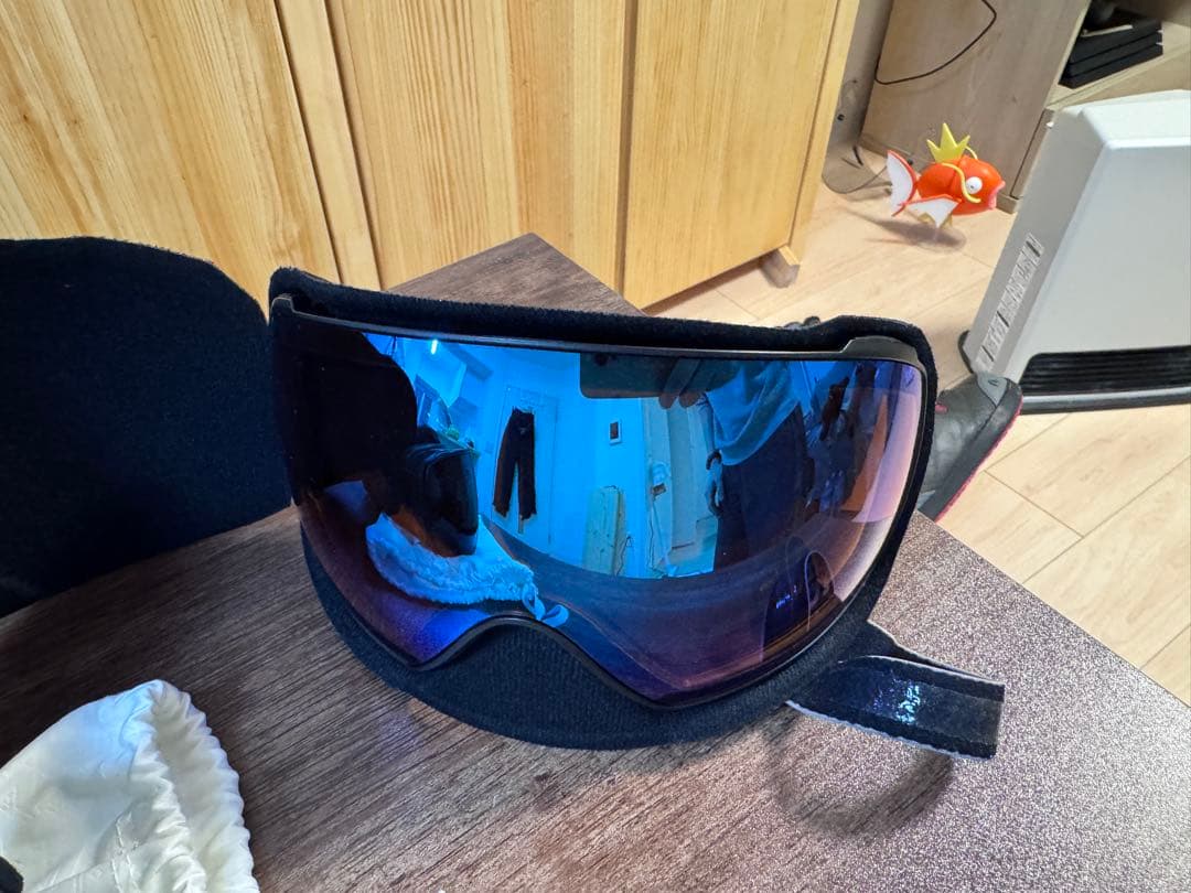 anon. フレームレスゴーグル ブルー/ブラック