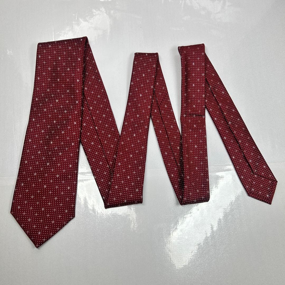 LOUIS VUITTON ルイヴィトン 未使用級 現行 ネクタイ モノグラム