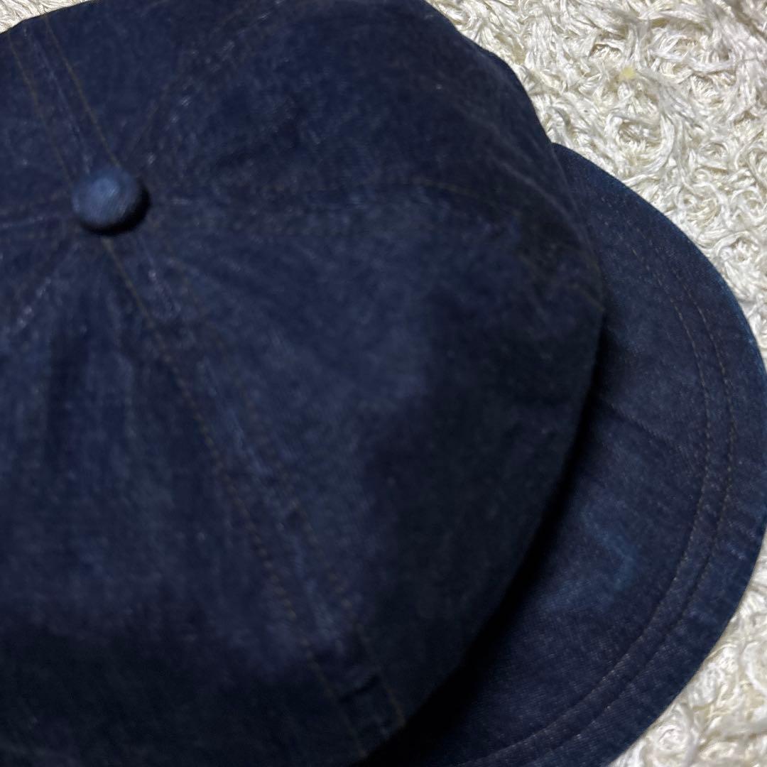 RRL ダブルアールエル デニム キャスケット ワークキャップ 濃紺 美品