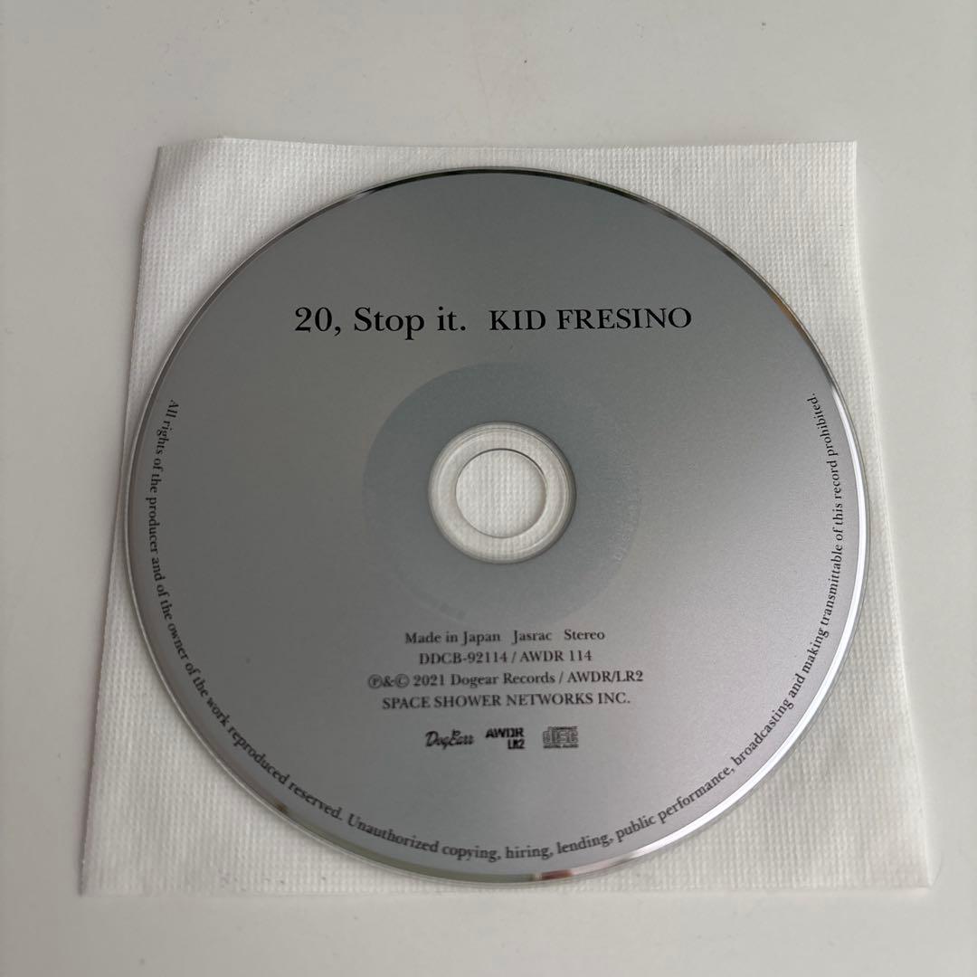 KID FRESINO 20, Stop it.　初回生産限定盤