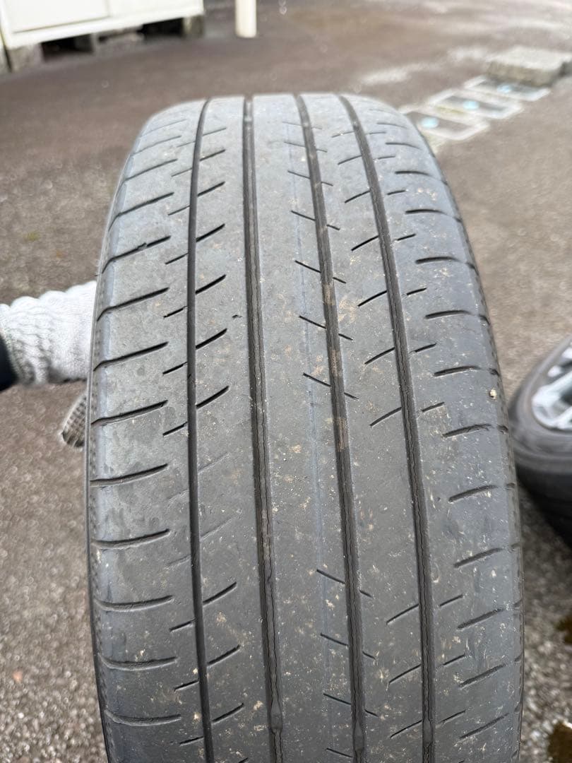 雷禪トヨタ 60プリウス　純正ホイールタイヤセット4本　中古品