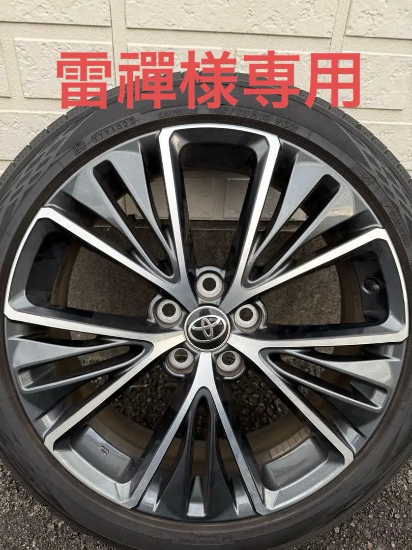 雷禪トヨタ 60プリウス　純正ホイールタイヤセット4本　中古品