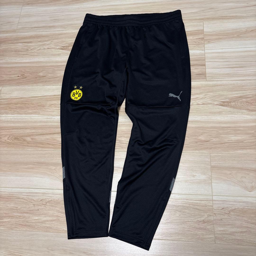 ▪️ボルシア・ドルトムント 黒　グレー　セットアップ　ジャージ上下　DRYCELL