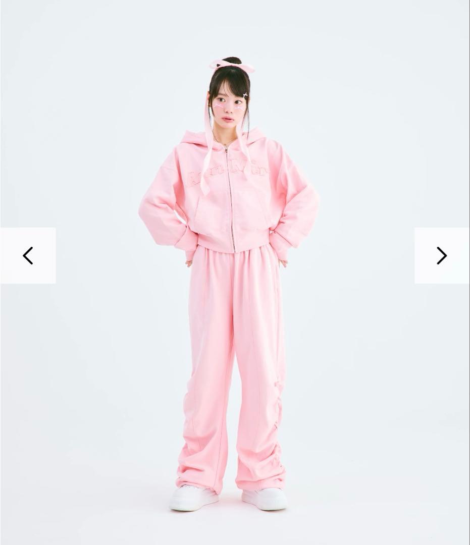 AnnMiru アンミルスエット　ピンク　上下セット