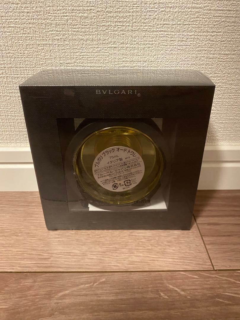 【新品未使用】BVLGARI BLACK ブルガリ ブラック 香水 75ml