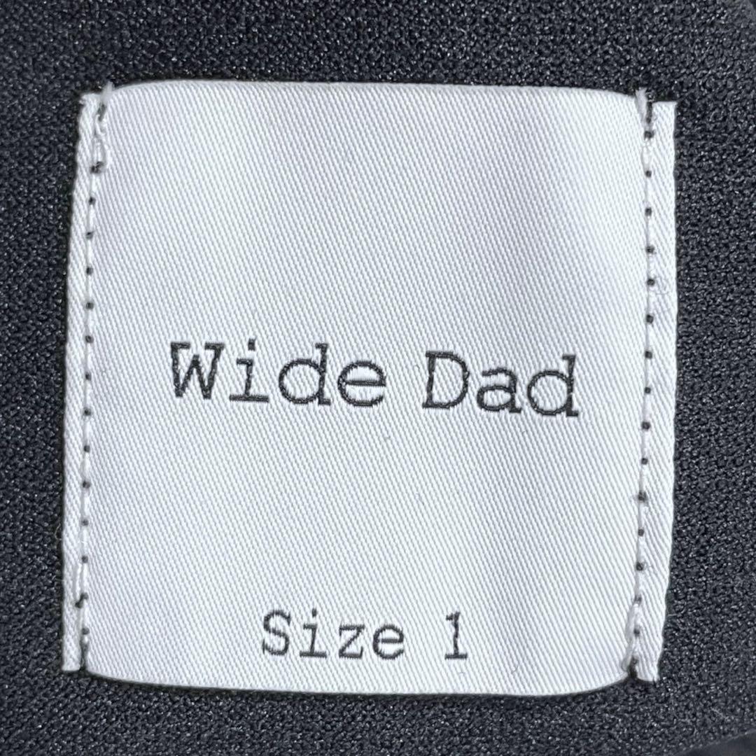 Wide Dadワイドダッド ブラック 長袖カットソー