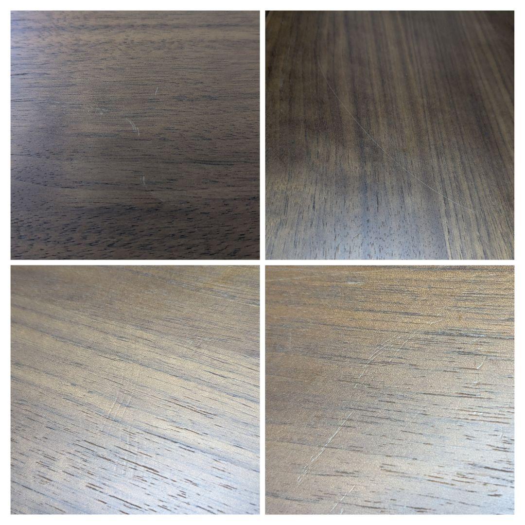 廃盤 unico NORDシリーズ ウォルナット ローテーブル