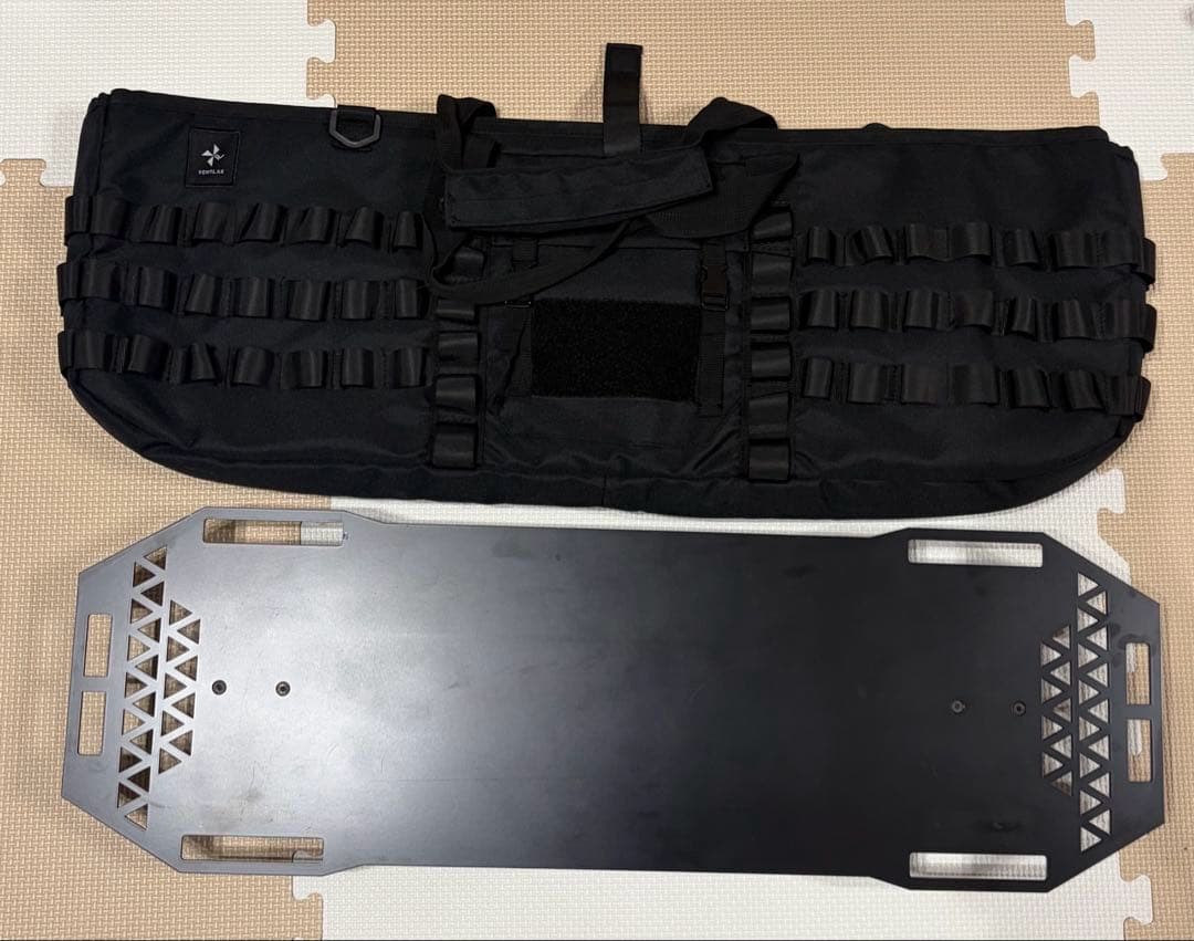 ヴェントラクス　VENTLAX 焚き火サイドテーブル　収納ケース　ブラック