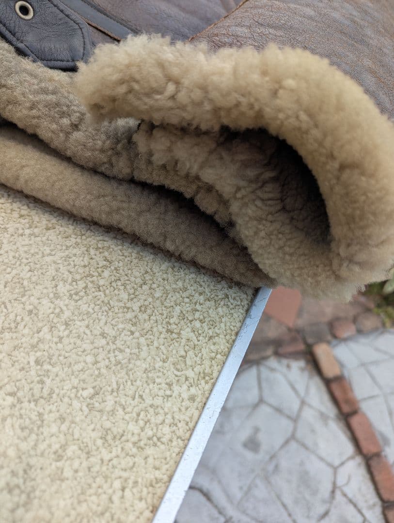 Schott　size38 　B-6 ビンテージ　ムートン