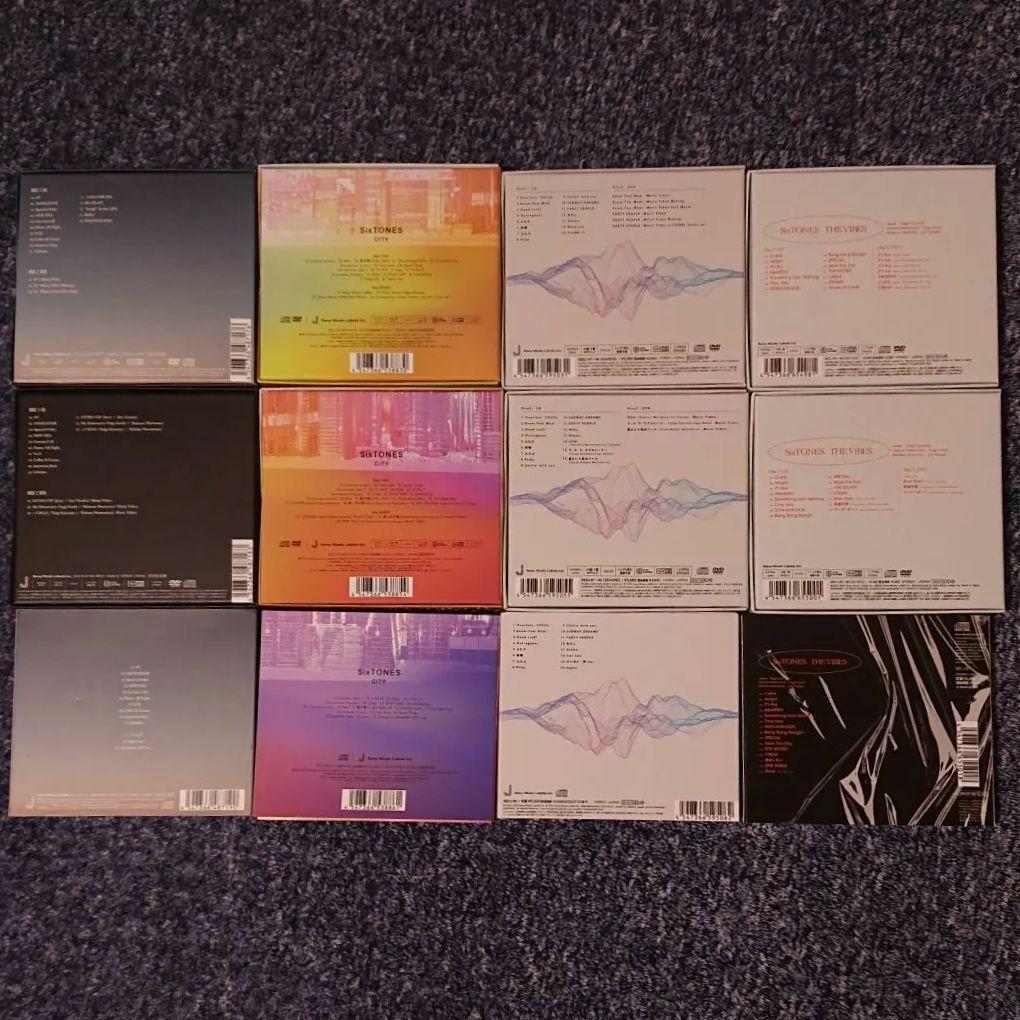 【CD】アルバム DVD セット 外袋無し（SixTONES）