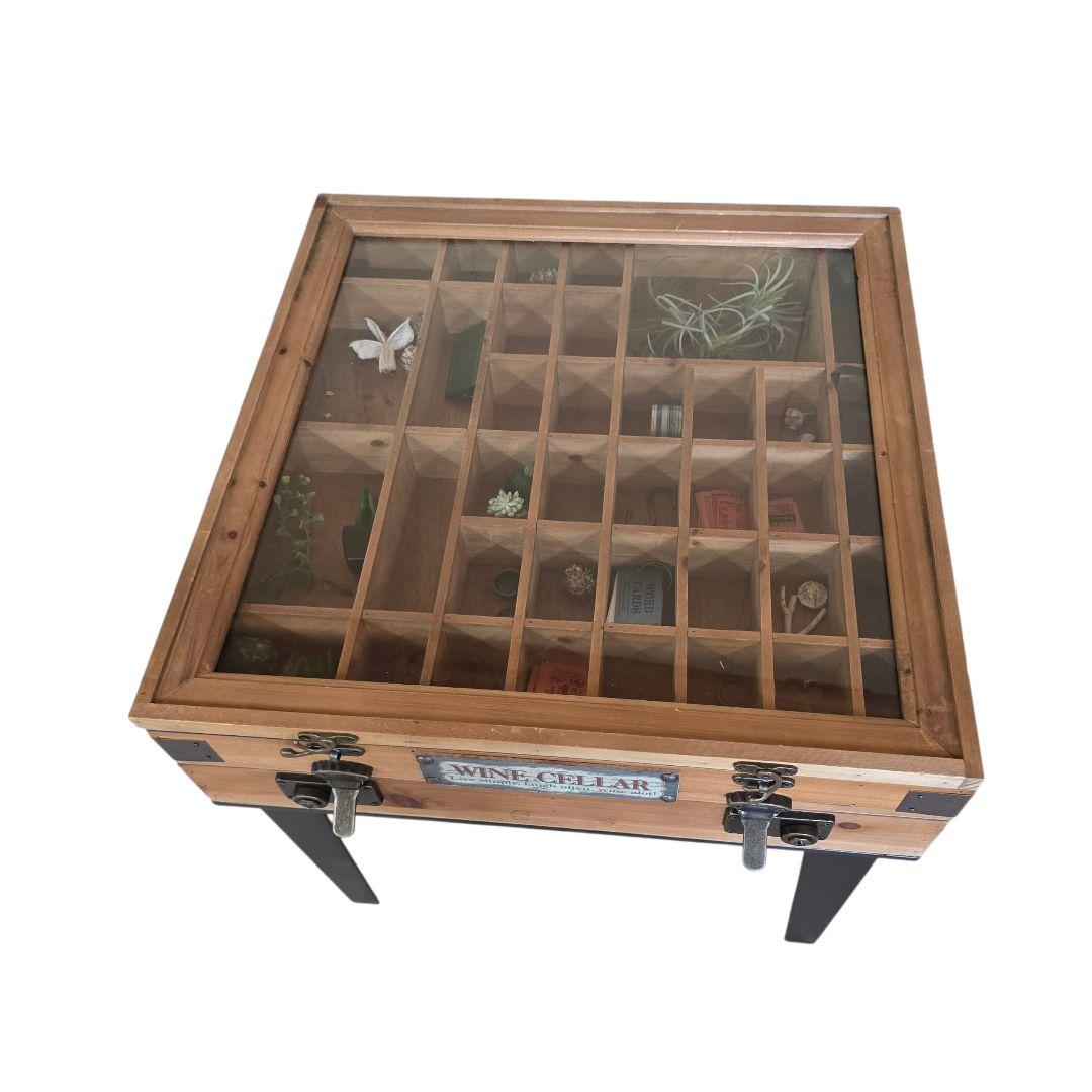 値下げ[廃盤品] KARE コレクター ローテーブル カレ ガラス アンティーク