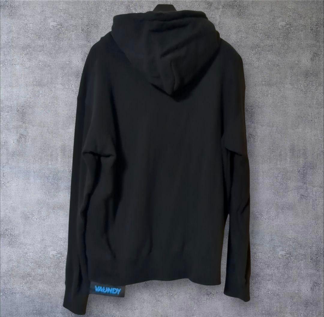 VAUNDY バウンディ 刺繍 ロゴ パーカー M 黒 グッズ