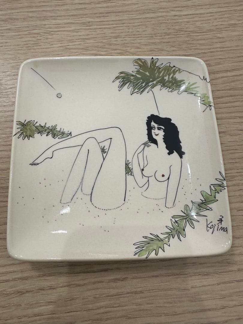 超激レア！小島功のお皿5枚セット！1975年物。未使用！