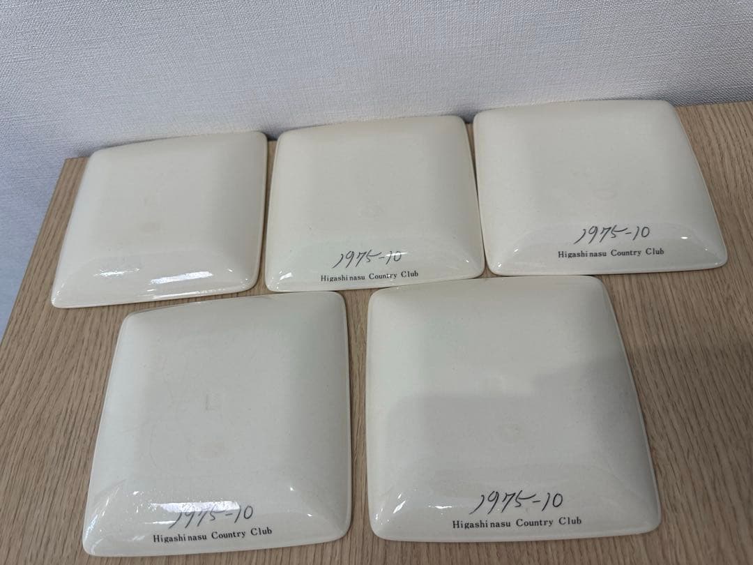 超激レア！小島功のお皿5枚セット！1975年物。未使用！