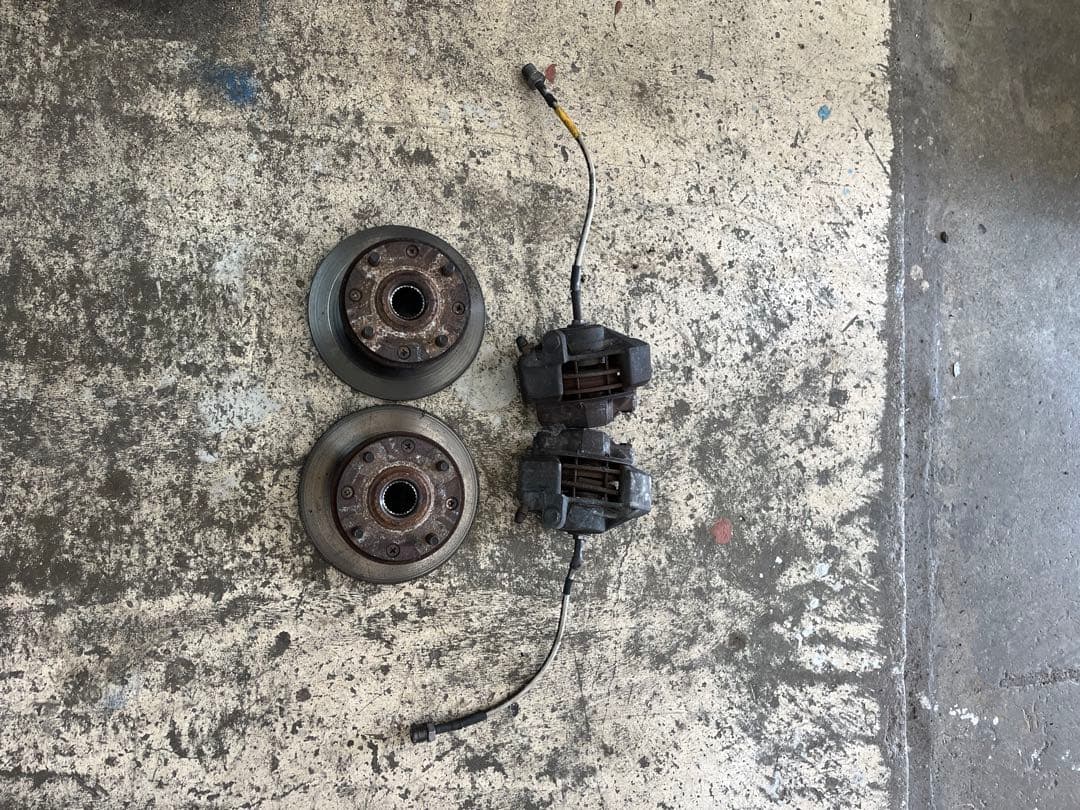 ローバーミニ　10インチキャリパーセット