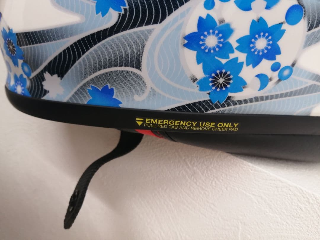 ジム兄　SHOEI フルフェイスヘルメット 花柄