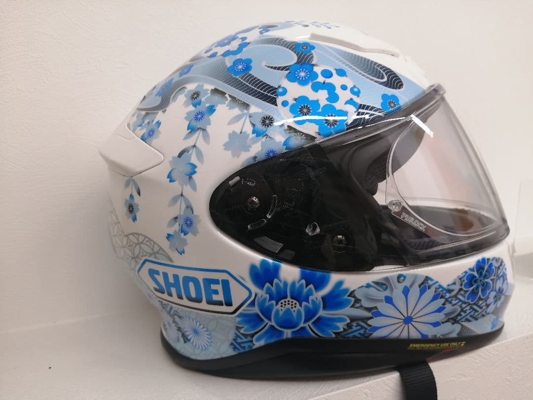 ジム兄　SHOEI フルフェイスヘルメット 花柄