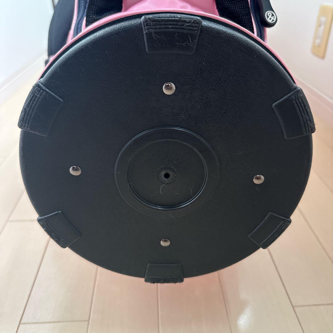 and per se アンパスィ ゴルフ キャディバッグ９型【ピンク】超美品！