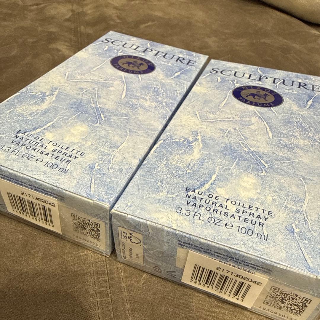 【新品未開封】ニコス スカルプチャー オム オードトワレ100ml×2