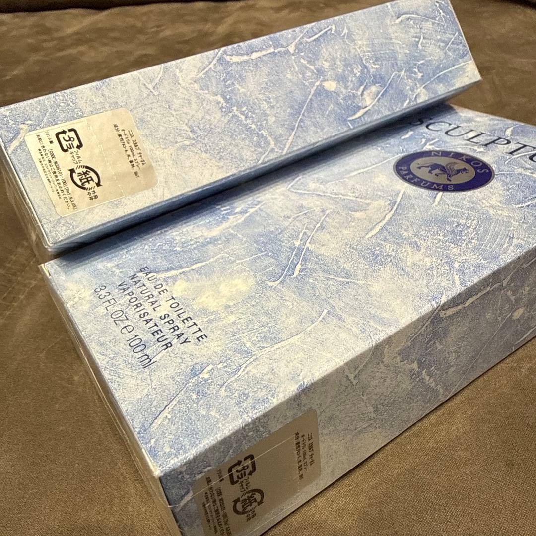 【新品未開封】ニコス スカルプチャー オム オードトワレ100ml×2