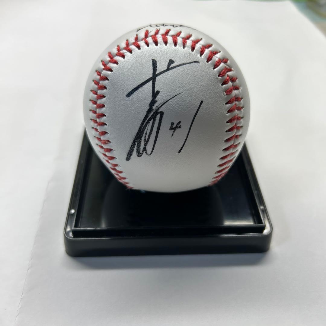 千賀滉大　直筆サインボール　(現ニューヨークメッツ)