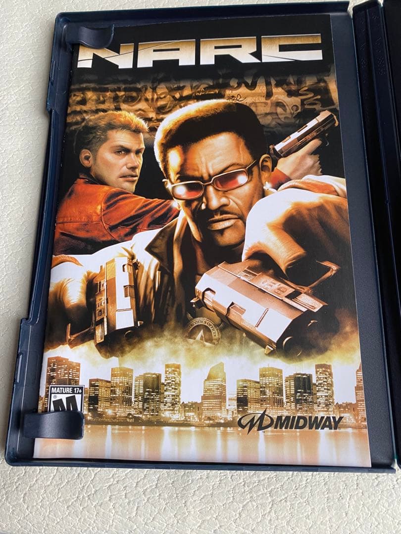ps2ソフト NARC ナーク　北米版　海外版