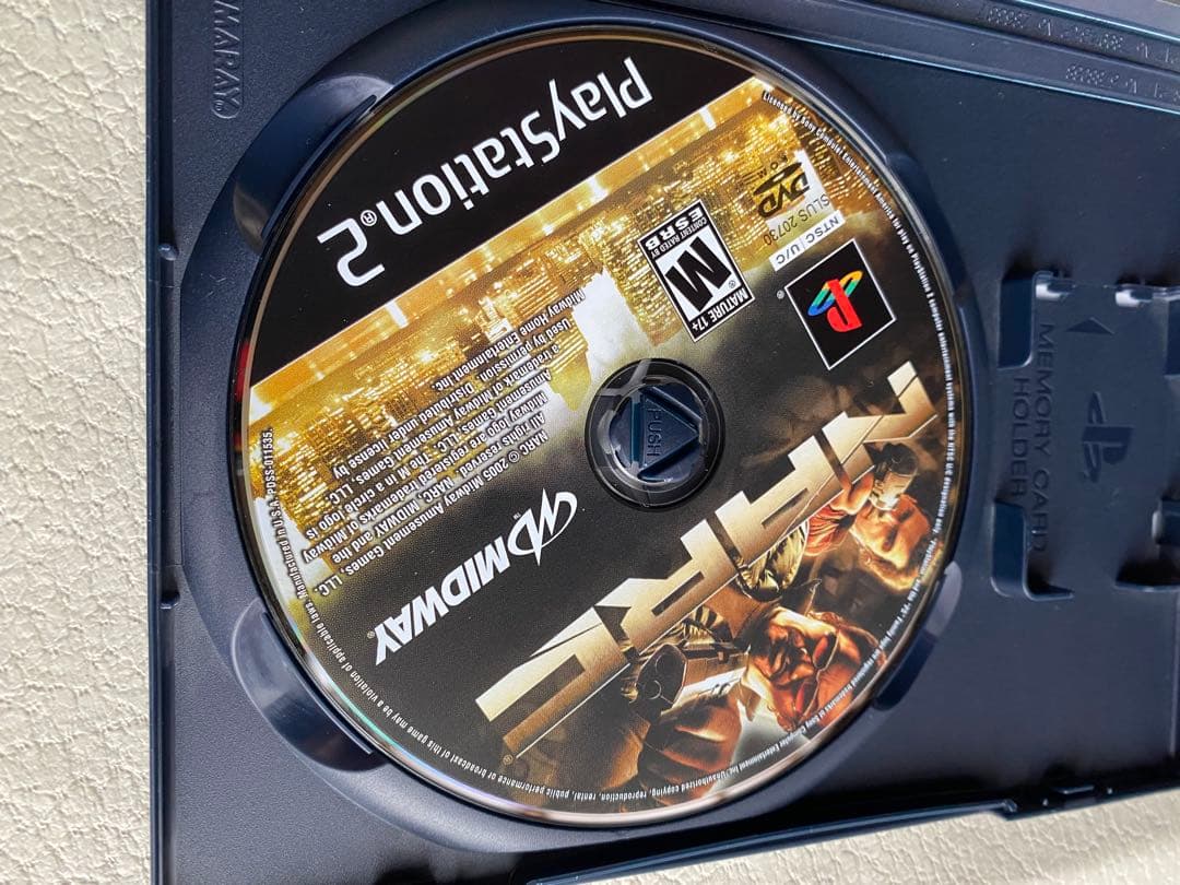 ps2ソフト NARC ナーク　北米版　海外版