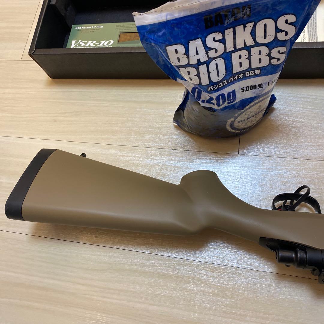 VSR-10 東京マルイ　デザートカラー　特典、おまけ多数