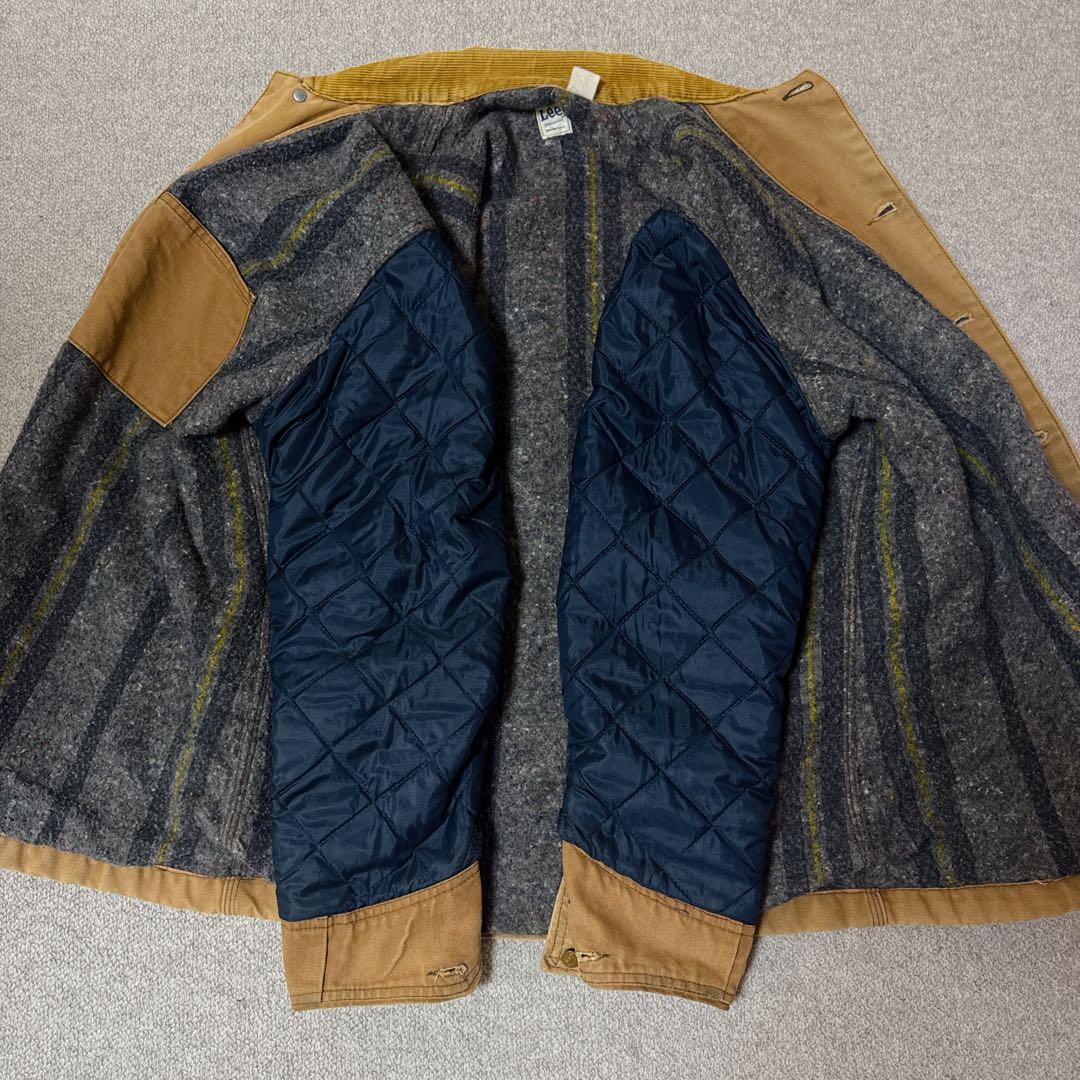 70s Lee ブラウンダック カバーオール ブランケットライナー 42 XL
