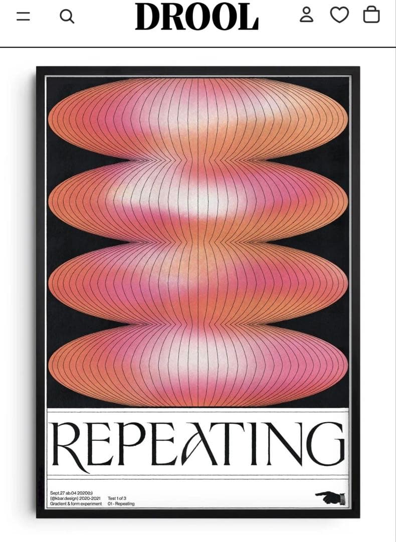 DROOLポスター　A3