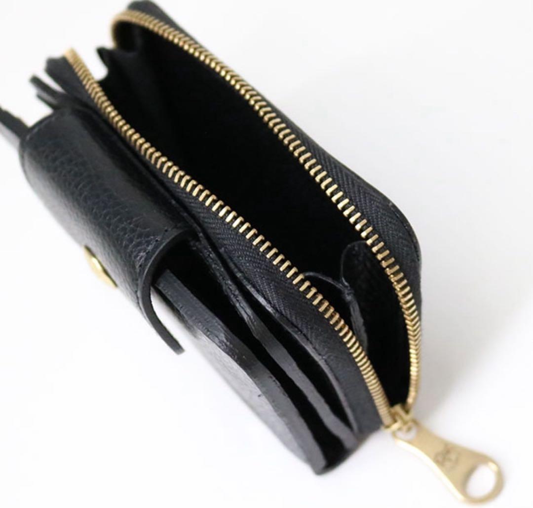 ⭐︎新品未使用⭐︎イルビゾンテ　レザー ブラック キーケース 4連