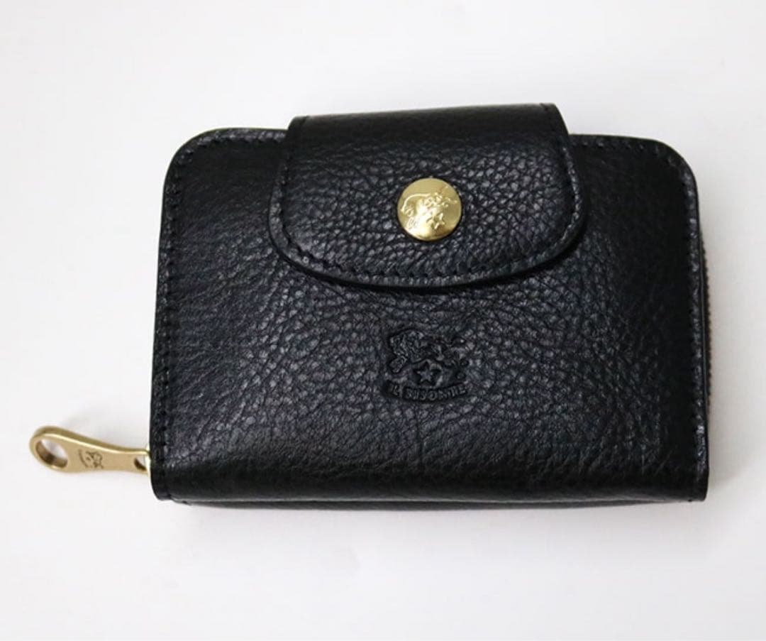 ⭐︎新品未使用⭐︎イルビゾンテ　レザー ブラック キーケース 4連