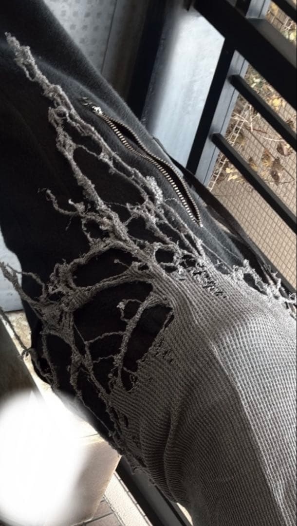 トップス Julius damage long sleeve cutsew