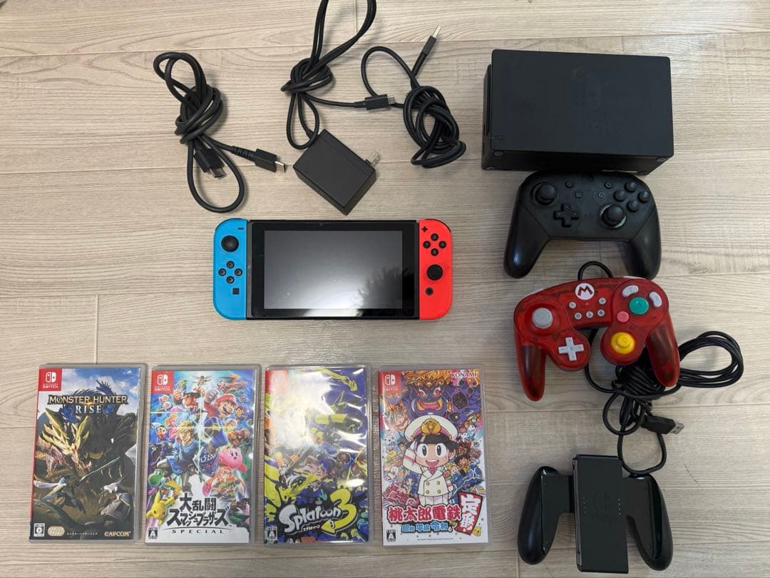 Nintendo Switch 本体 ネオンレッド/ブルー