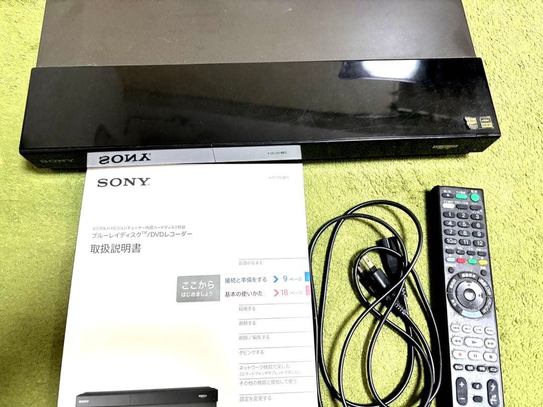 SONY ブルーレイ/DVDレコーダー/BDZ-FW1000