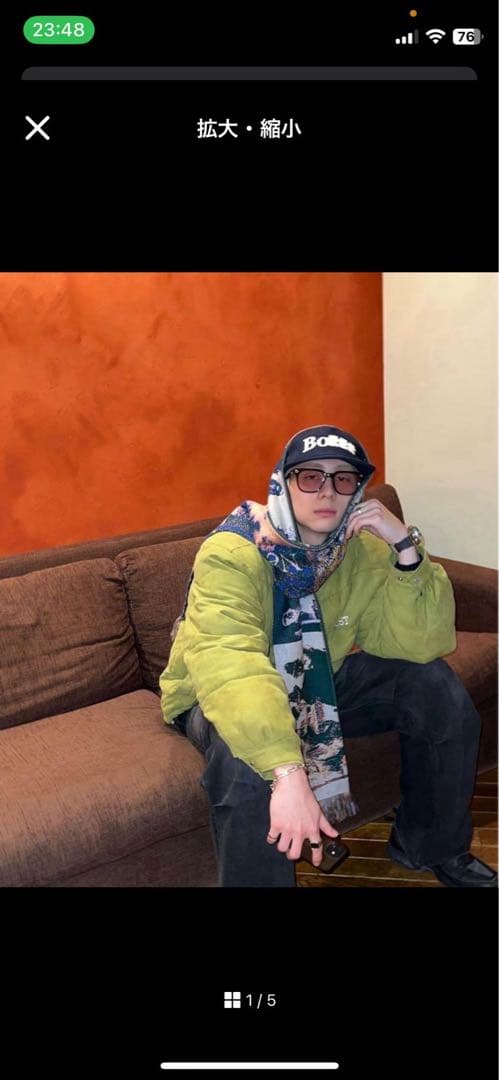 よ*ち様 MONTMARTRE NEW YORK】 MMM Scarf：マフラー