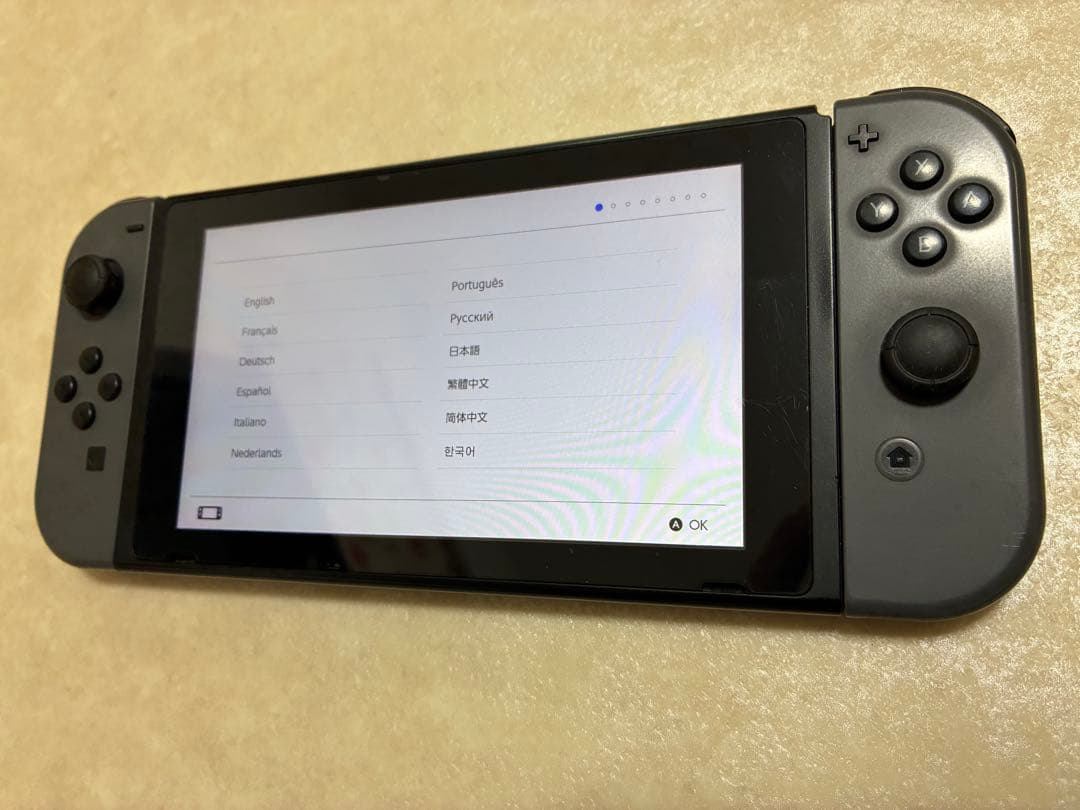 Nintendo Switch 本体 付属品有　動作確認済み