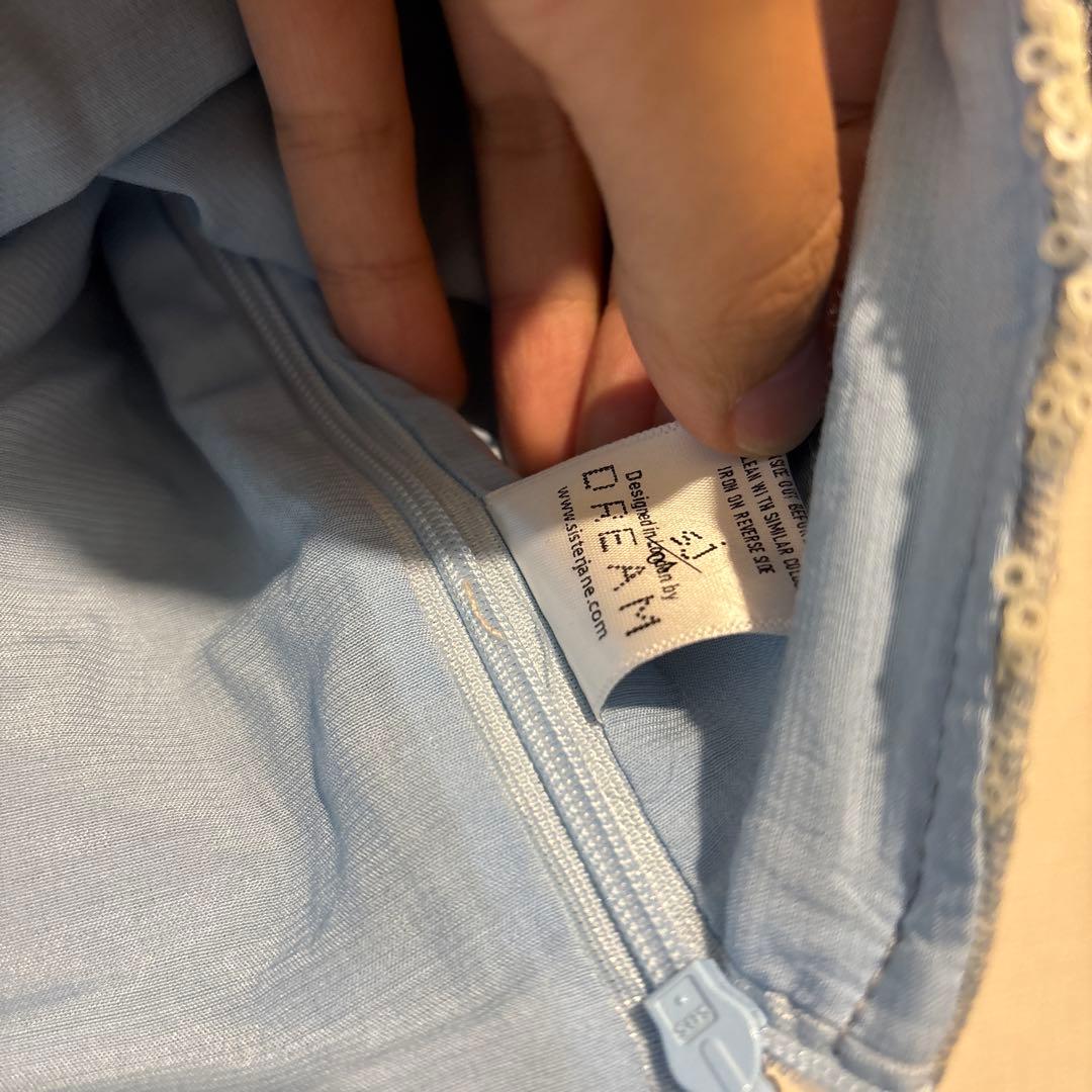 DREAM sister jane ビーズ　デニムトップス