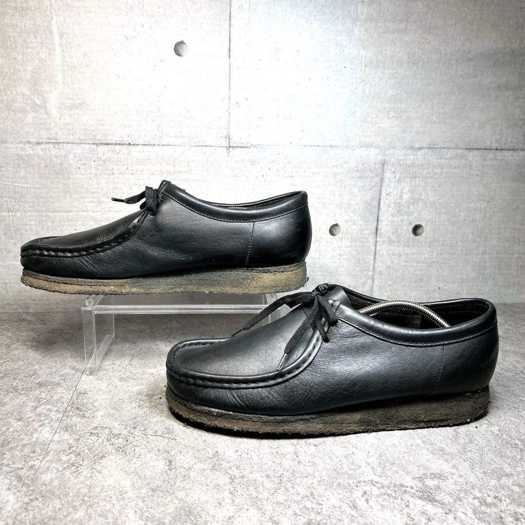 極美品【クラークス】Clarks/ワラビー/オールレザー/クレープソール/11/