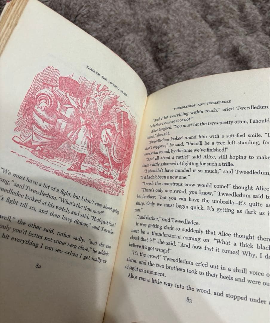 不思議の国のアリス　鏡の国のアリス　ヴィンテージ　アンティーク　洋書　セット