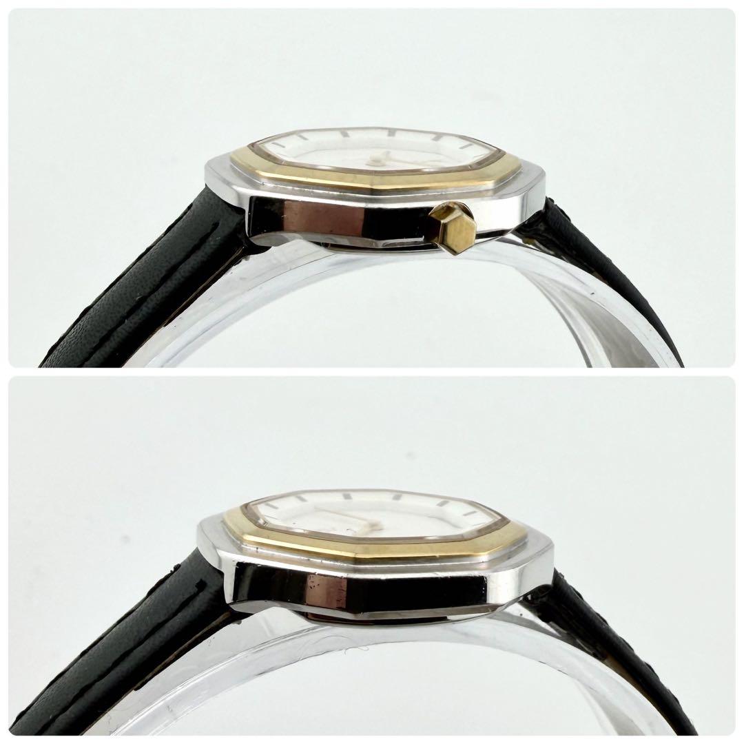 【希少/新品電池/稼働】サンローラン 2200-225872 腕時計 オクタゴン