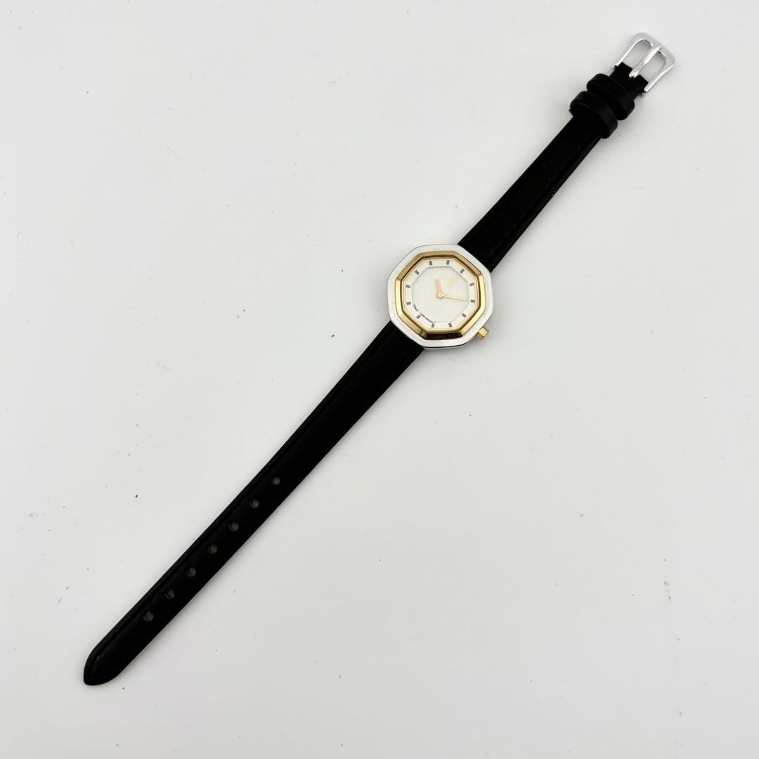 【希少/新品電池/稼働】サンローラン 2200-225872 腕時計 オクタゴン