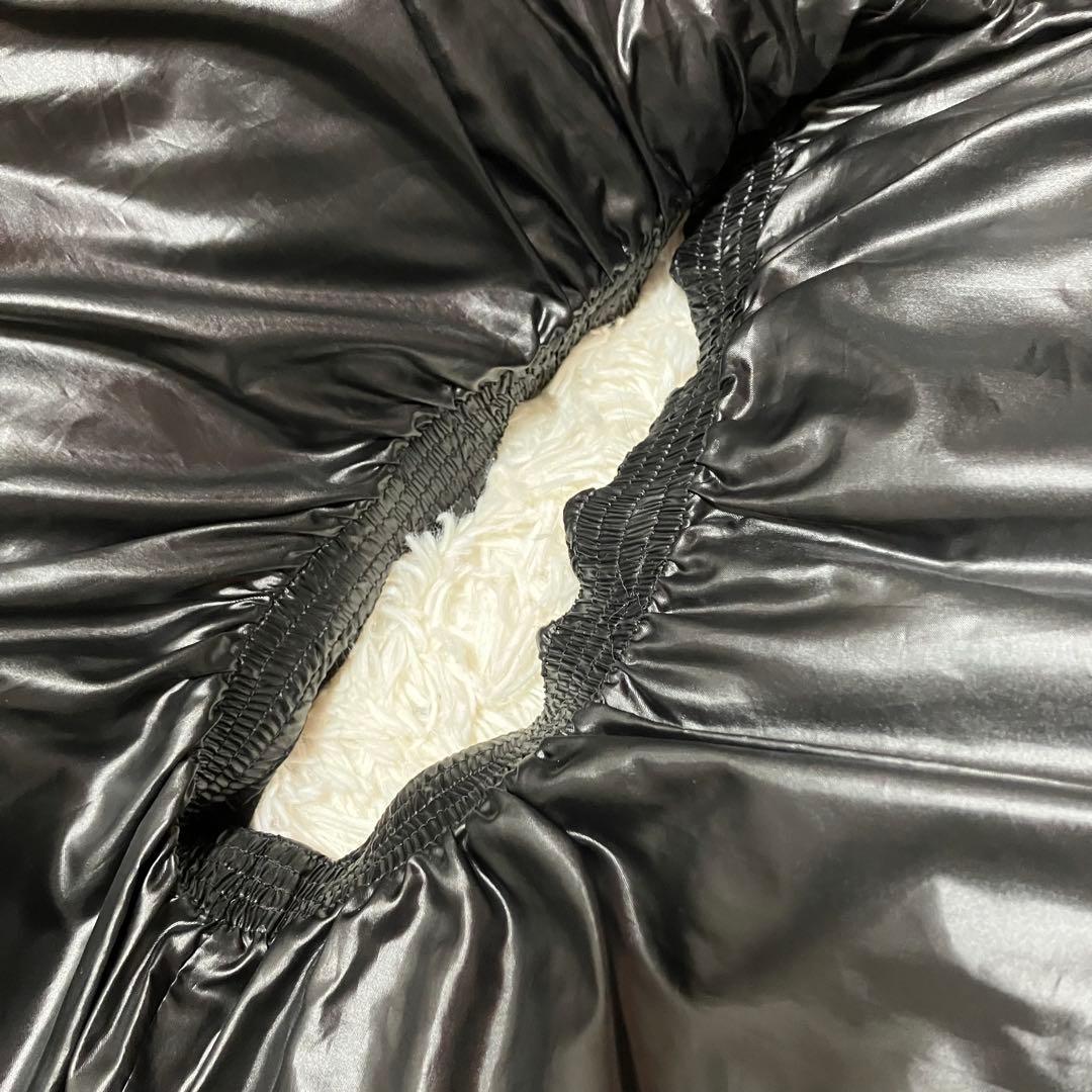 【美品】theory luxe セオリーリュクス ウール ダウンベスト ブラック