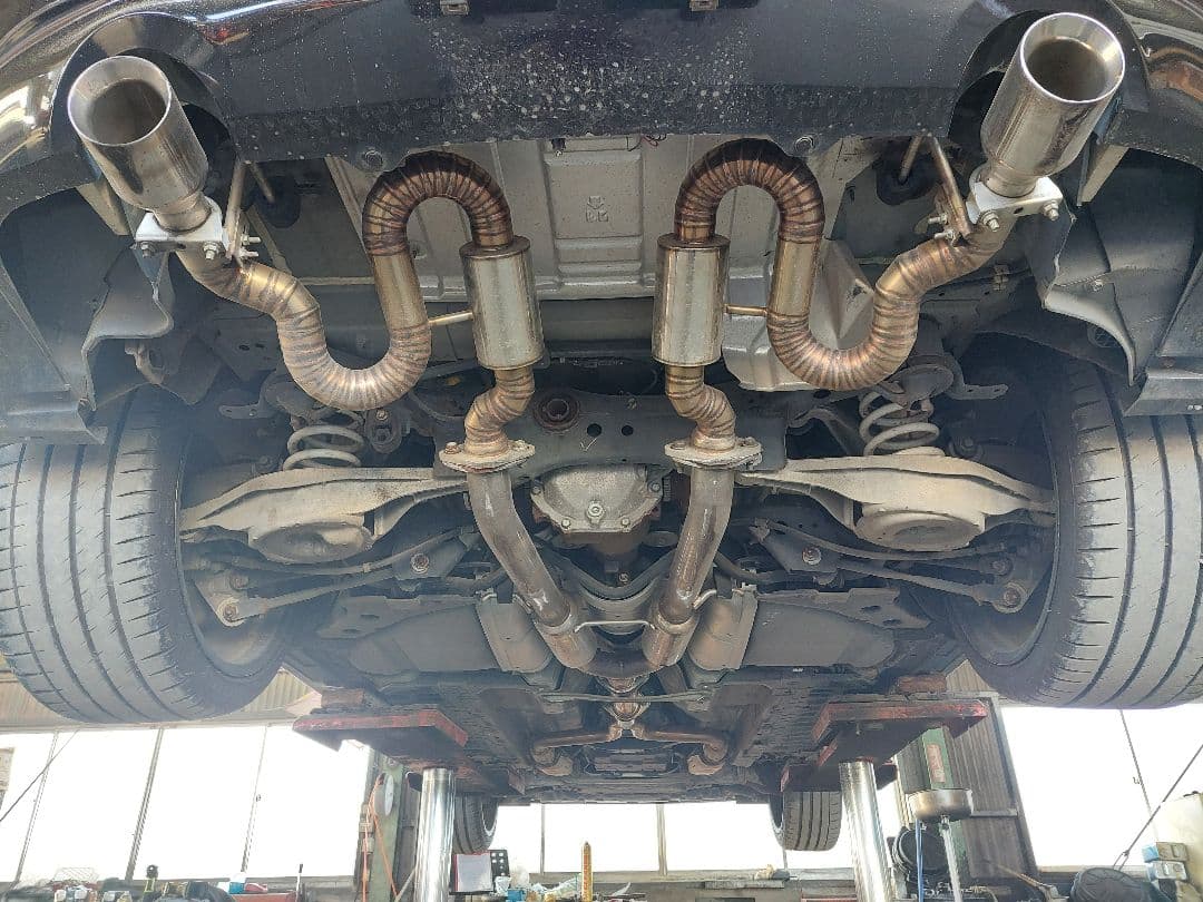 V36スカイラインクーペFlash EXHAUST SYSTEMⅡ マフラー